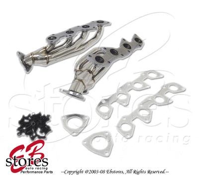 Stainless steel header tundra 2010sjs 00 01-04 4.7l v8