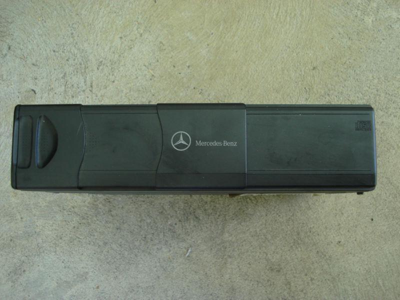 Mercedes sl sl500 sl320 e e320 s s500 6 cd changer  fiber optic oem
