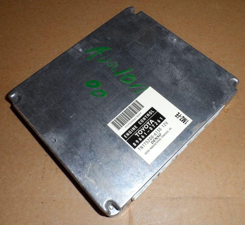 00-01 toyota avalon ecu engine module 89661-07261
