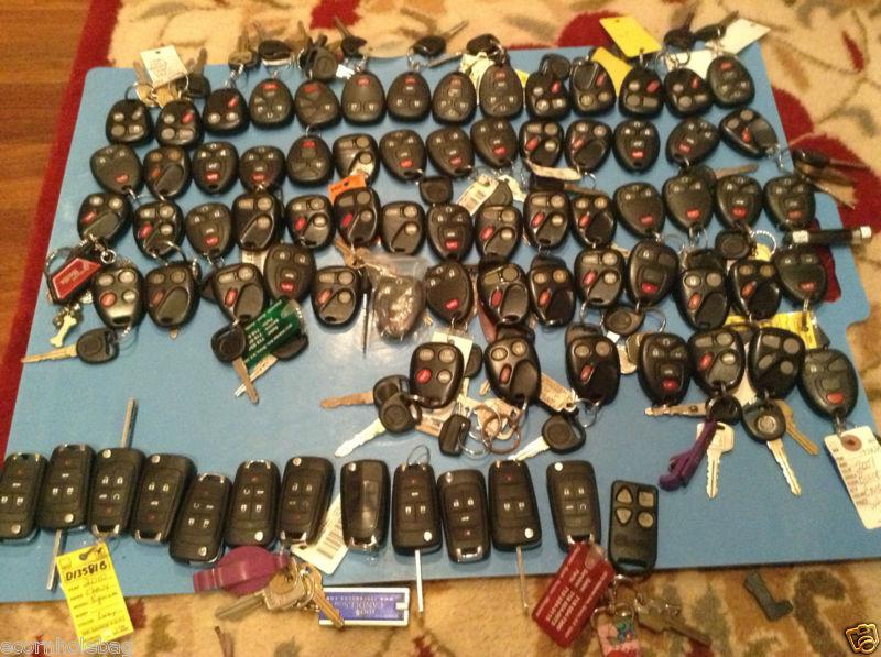 BIG LOT OF 77 SMART KEY FOBS Chevy GM Cadillac tahoe etc car truck suv NR! , US $50.99, image 6