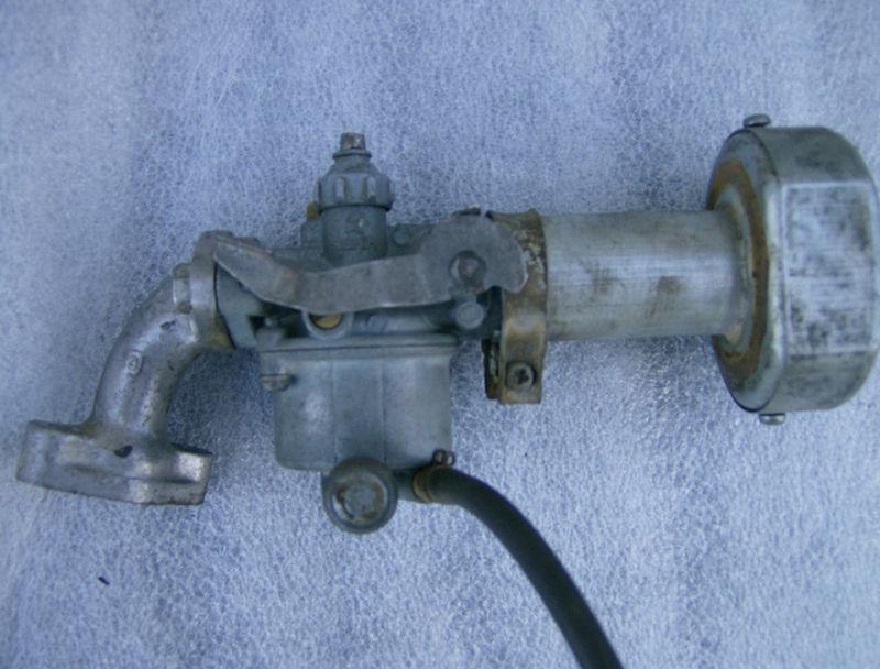 Qa50 carbureter, manifold and breather