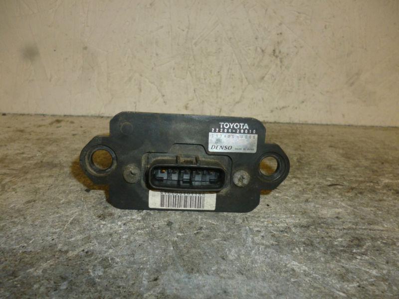 Find TOYOTA SIENNA MASS AIR FLOW SENSOR METER INTAKE 2220420010 in
