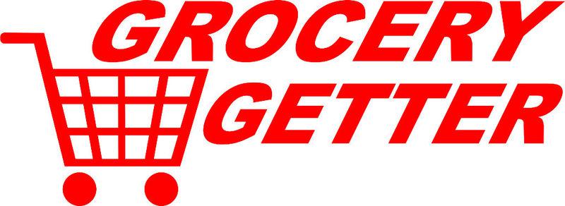 Grocery getter vinyl decal sticker jdm kdm euro drift