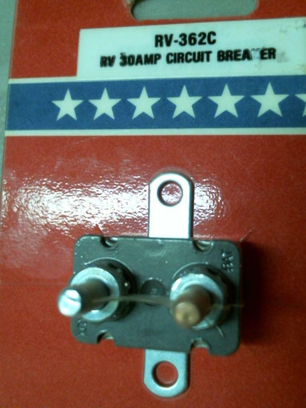 United states hdw rv-362c 30 amp auto reset circuit breaker single pole 