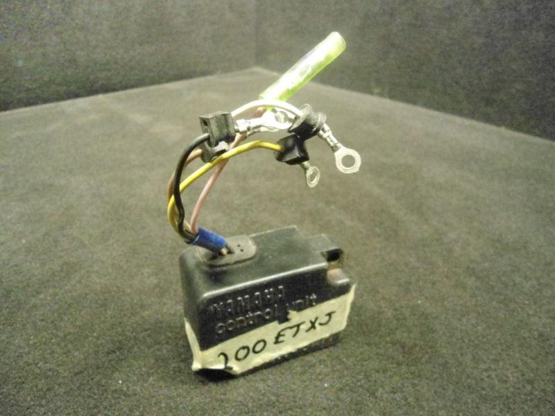 #6g5-85590-12-00 control unit assy 1984-89 150/175/200hp yamaha part~box lo1~ #2