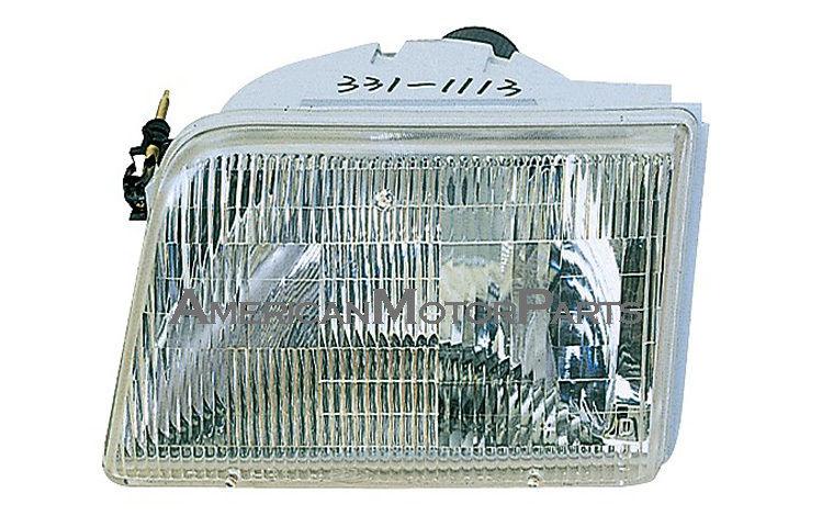 Left driver side replacement headlight head lamp 93-97 ford ranger - f37z13008b