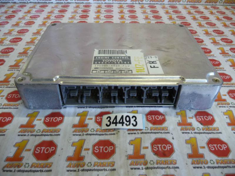 93 94 LEXUS LS400 ENGINE COMPUTER ECU ECM 89661-50141 OEM, US $199.99, image 2