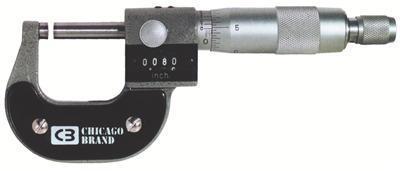 Chicago brand industrial mechanical digital micrometer 50054