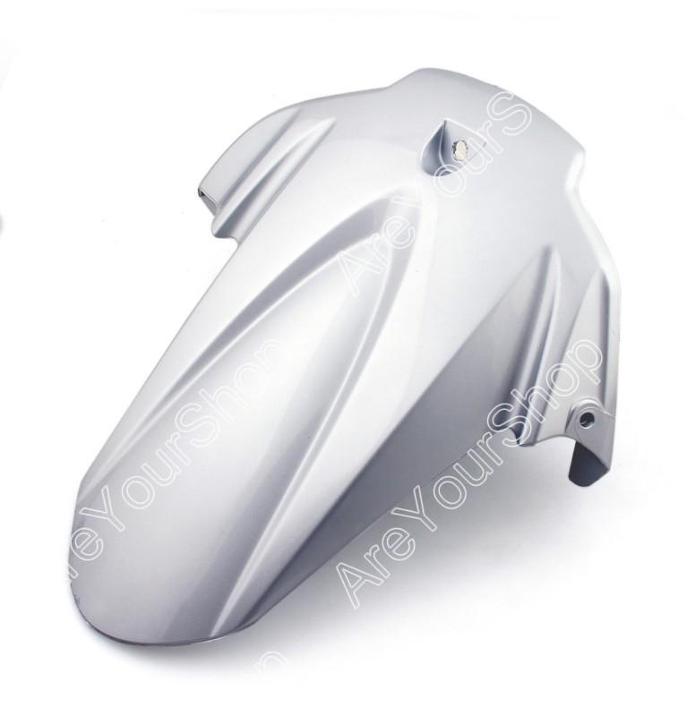 Rear hugger fender mudguards abs fairing suzuki gsxr1000 2009-2010 silver