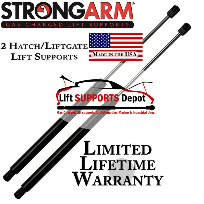 Strongarm 6199 l&r (2) rear hatch gas lift supports/ boot, liftgate, struts