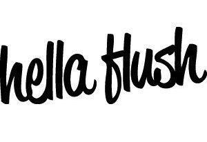 Hella flush jdm decal vinyl sticker! many colors!!