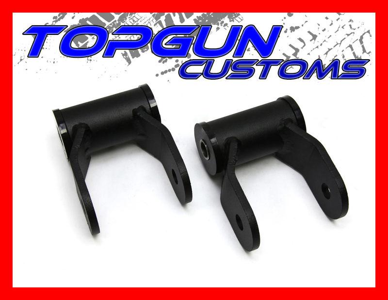 2" rear lift shackles leveling kit 94-01 dodge ram 1500 2wd/4wd 4x4