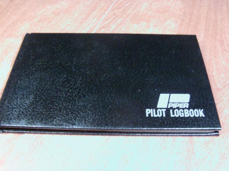 Pilot logbook piper never used 1977 jeppesen & co.