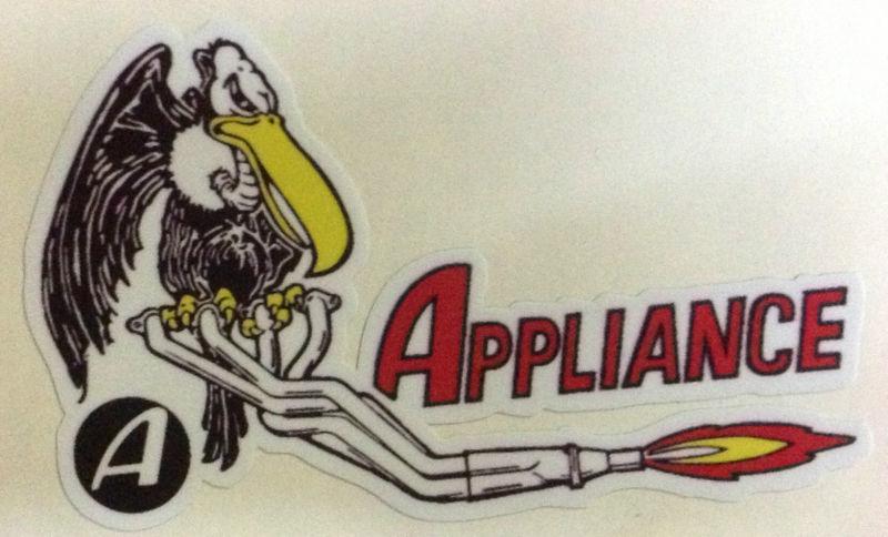 Rat rod hot rod decal sticker   rockabilly   chopper  bobber appliance