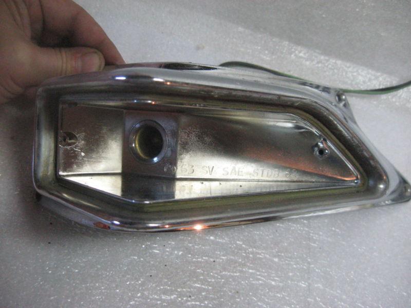 1963 STUDEBAKER WAGON WAGONAIRE RIGHT TAILLIGHT, US $49.00, image 6