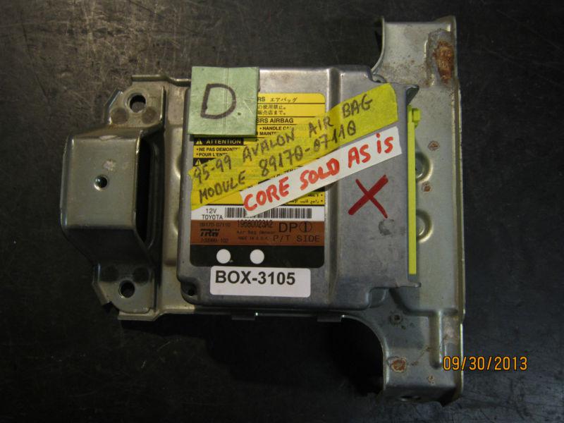Core 95 96 97 98 99 avalon air bag module #89170-07110 *core*