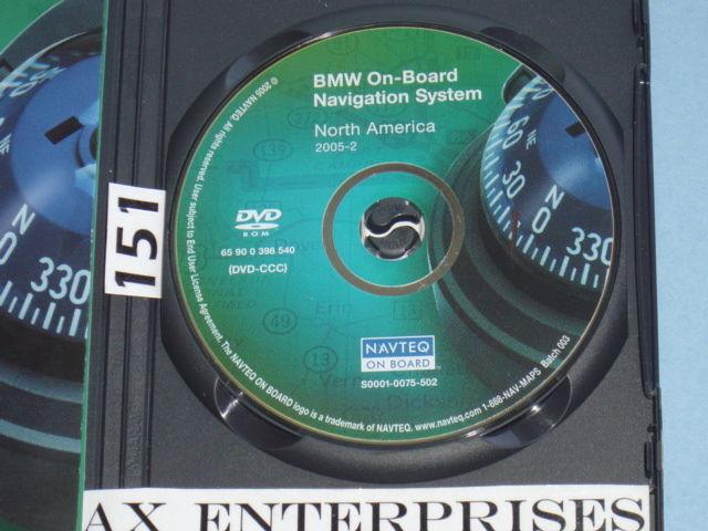 2006 bmw 3 - series 325 i xi 325i 325xi 330 i xi 330i 330xi navigation dvd # 540