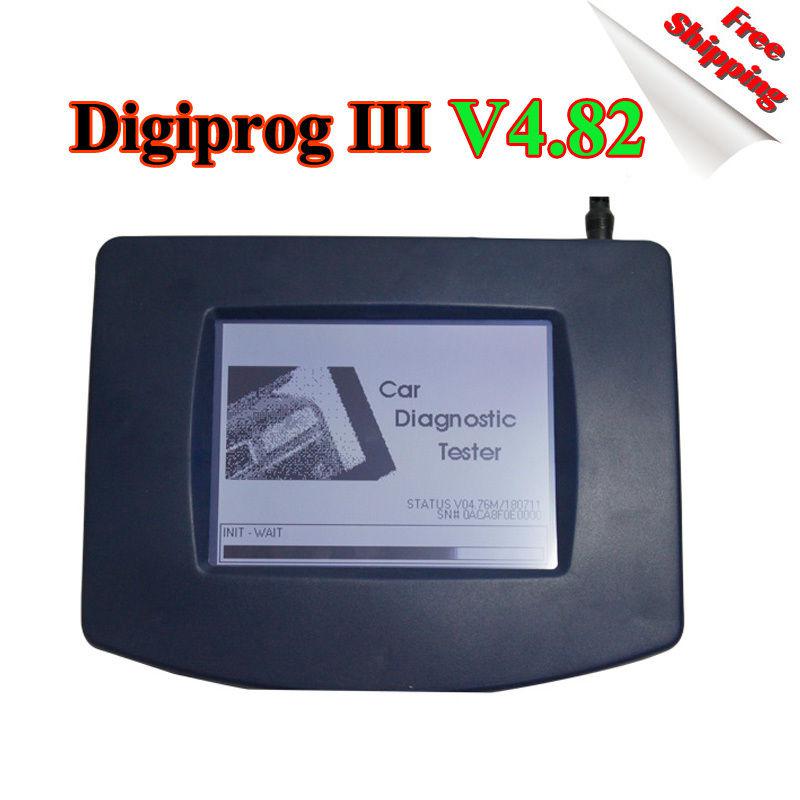 Latest v4.82 digiprog iii digiprog 3 dash programmer full software + 45 cables