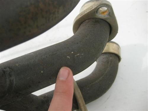 06-08 TRIUMPH DAYTONA 675 EXHAUST HEADERS pipe pipes, US $79.19, image 9