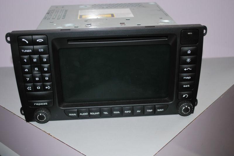 Porsche cayenne pcm 2.1 usa becker be 6693 7l5.035.192c am fm radio cd head unit