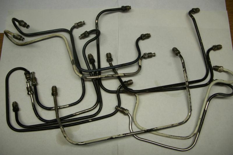 Chrysler outboard parts - used tilt and trim lines - all good threads - 11 used