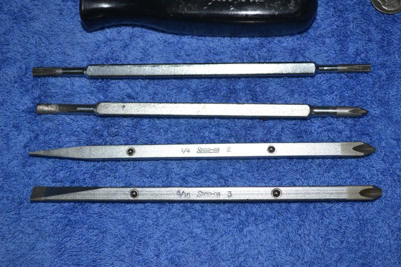 Snap On Tools Rare Reversible blade screwdriver set SSDD42, US $20.50, image 3