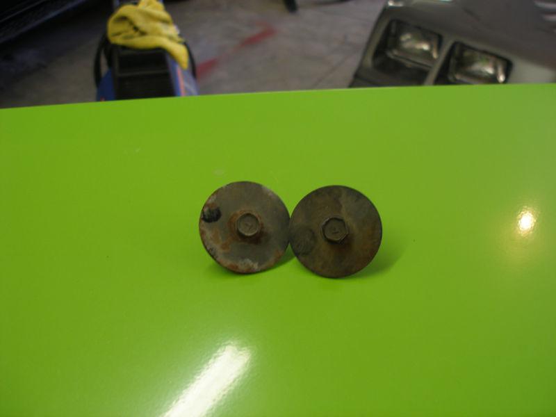 1970-81 trans am seat back bolts screws rear camaro firebird  pair set 2