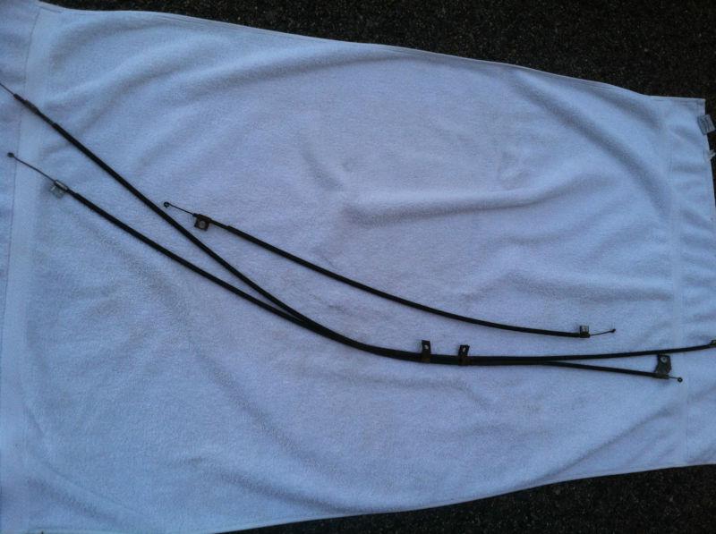 1967 68 camaro firebird oem f body heater control cable set non ac