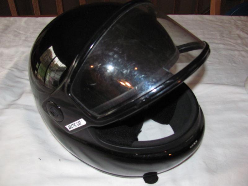Arctic Cat Helmet w/Shied - Black - Youth size L, US $29.99, image 2
