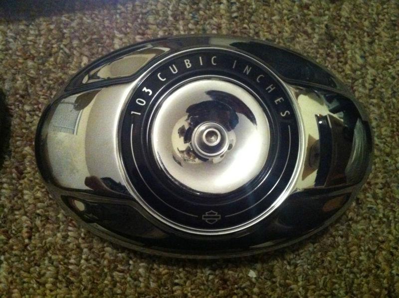 Harley davidson oem softail deluxe 103" air cleaner housing used