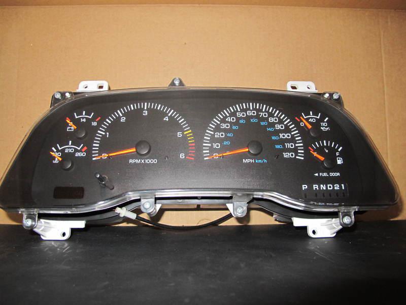 2000 00 dodge durango 5.2l (318) 5.9l (360) speedometer cluster 92k
