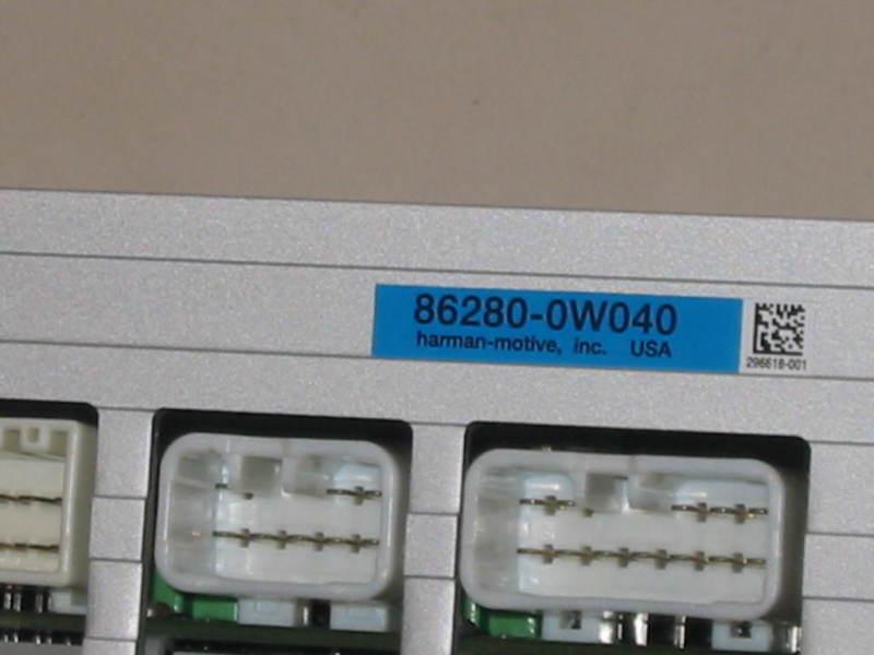 LEXUS LS430 MARK LEVINSON AMPLIFIER AMP 86280-0W040 862800W040, US $699.99, image 6