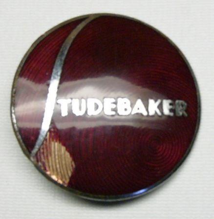 Sell Original Studebaker Enamel Emblem Antique Badge Vintage Red Enamel