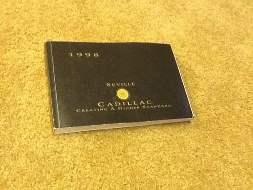 1998 cadillac seville  owners  manual