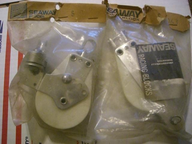 Seaway s063 & s048 racing bearing 2.5" single block/cleat/swivel shackle/becket