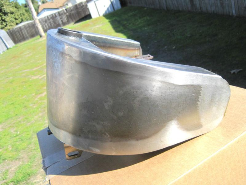 Kraft tech oil tank center fill stock width frames horseshoe raw softail harley