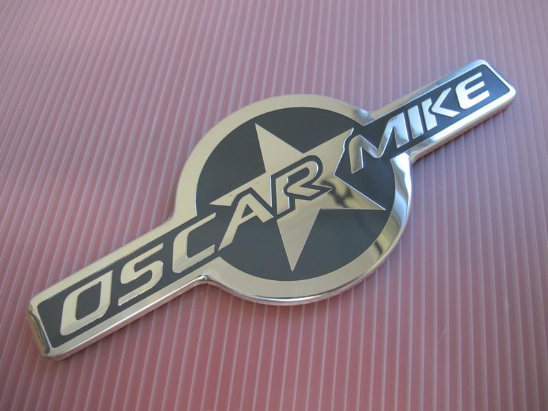 Jeep wrangler moper military oscar mike special black ops nameplate emblem badge