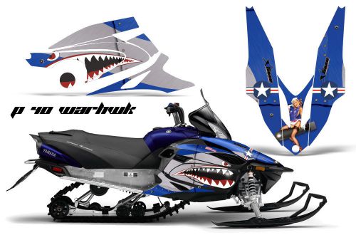 Yamaha vector graphic kit amr racing snowmobile sled wrap decal 12-13 p40 hawk