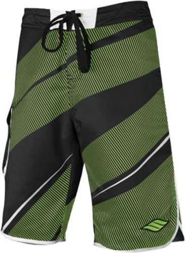 Slippery arc neo boardshort -black/green-30