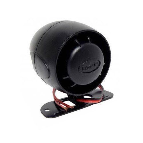 Audiovox - as-9903 - super loud multi tone mini car alarm siren, 120db 20 watt