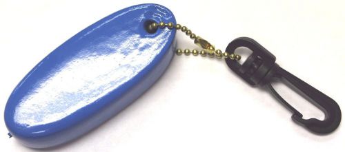 New blue floating key chain boat key float marine keys jetski waverunner seadoo