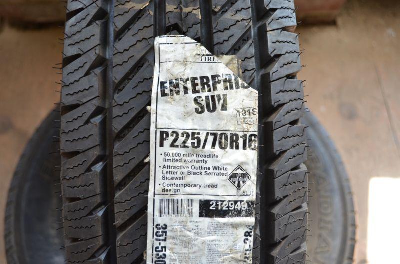 Sell 1 New 225 70 16 Republic Enterprise SUV Tire in Philadelphia