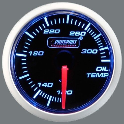 Sell PROSPORT PERFORMANCE Series BLUE 52mm OIL TEMPERATURE Gauge in