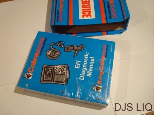 1994 oem king cobra outboard service manual set new sealed dg191