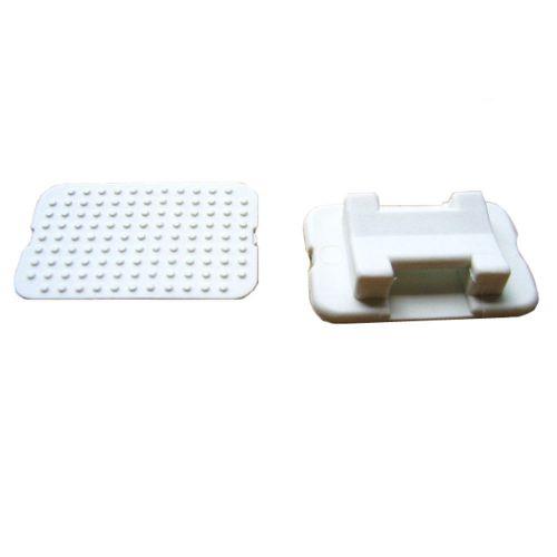 Weld mount at-5 large white nylon wire tie mount - qty. 30 -805