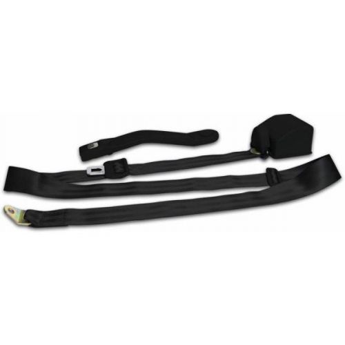 Autoloc 3 point safety belt harness in black part: sb3prbk sku: 11