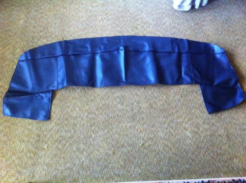 1965,1966 mustang convertible new well behind seat liner, black, usa made