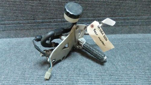 1999 kawasaki zrx1100 zrx 1100 right rear set foot peg &amp; brake pedal