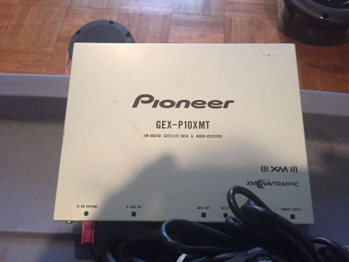 Pioneer xm tuner with traffic