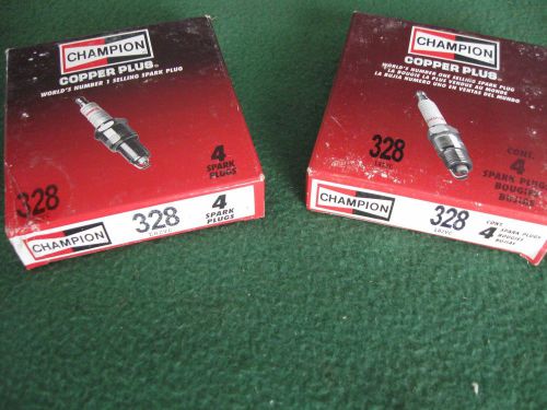 8 new champion(federal mogul) copper plus spark plugs l82yc 328